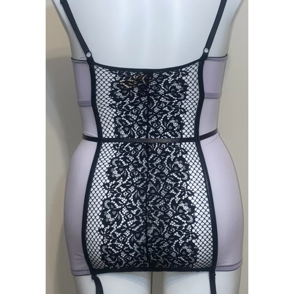 Victoria's Secret Bustier/Corset 36D, Violet, NWT - Picture 2 of 15